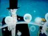 Tuxedo Kamen and sad Sailormoon